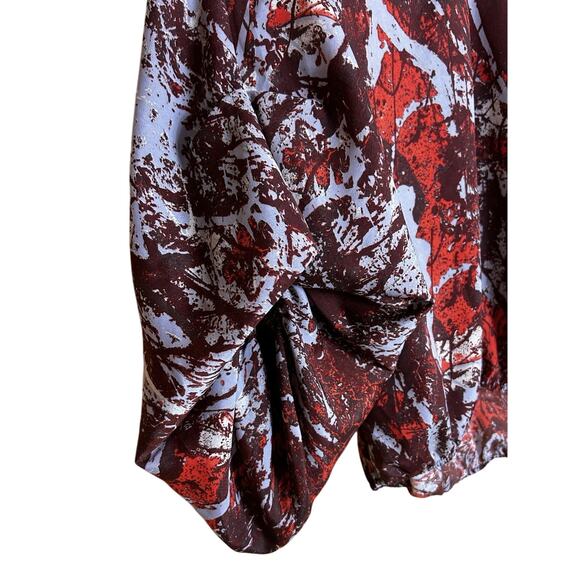 Sunday in Brooklyn Anthropologie Top Size M Fall Dolman Sleeve Watercolor - Picture 5 of 10